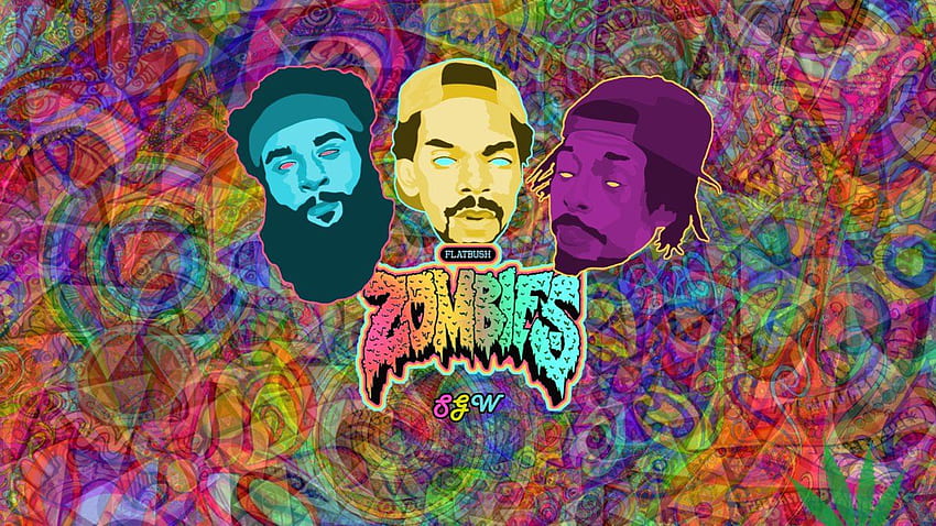 FlatBush Zombies Psychedelic, The Beatles Psychedelic HD wallpaper