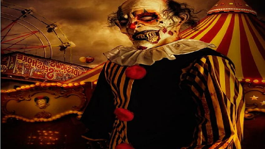 Killer Clown, Scary Clown HD wallpaper