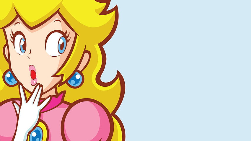 Mario y Peach, linda princesa Peach fondo de pantalla