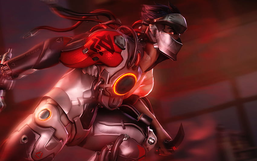 Genji Blackwatch . t, Cyber Warrior HD wallpaper | Pxfuel