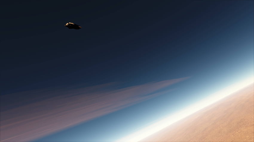 Interstellar, Ranger, Space - Minimalis Wallpaper HD