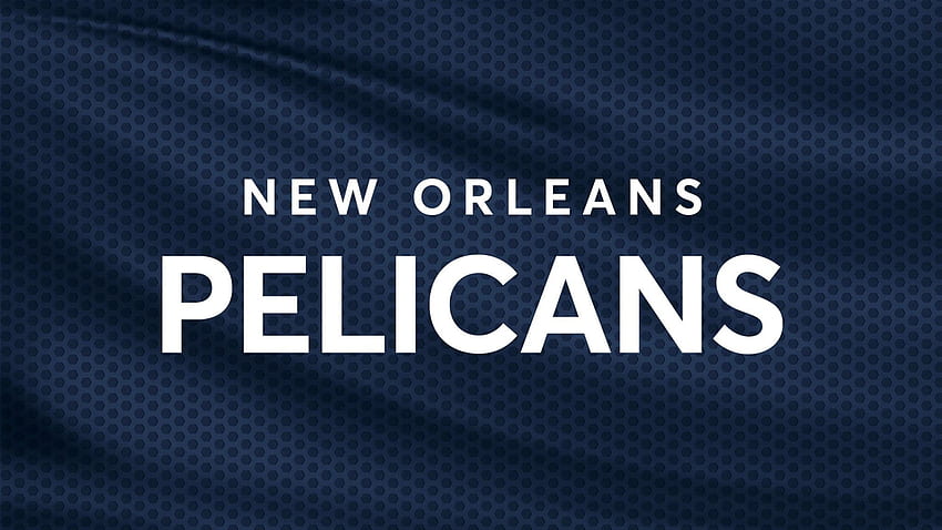 Bilhetes New Orleans Pelicans. Ingressos e programação da NBA 2020, logotipo do New Orleans Pelicans papel de parede HD