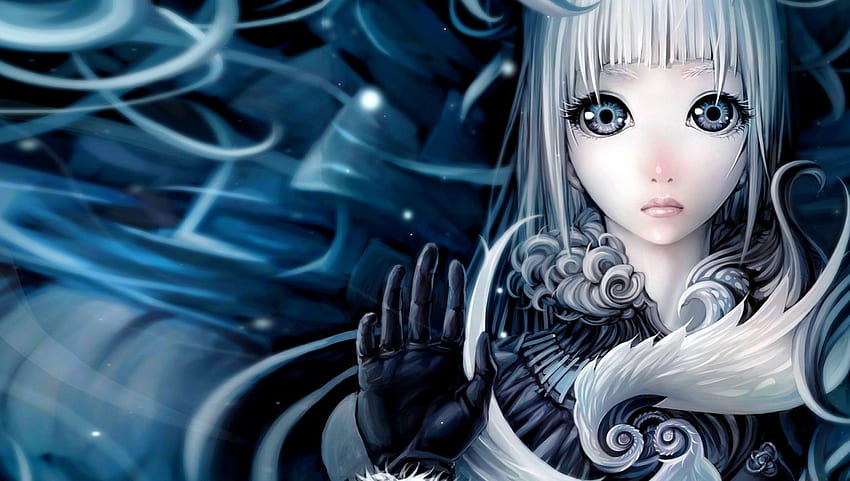 Anime Wallpaper 4K - Mistery Girl Eyes