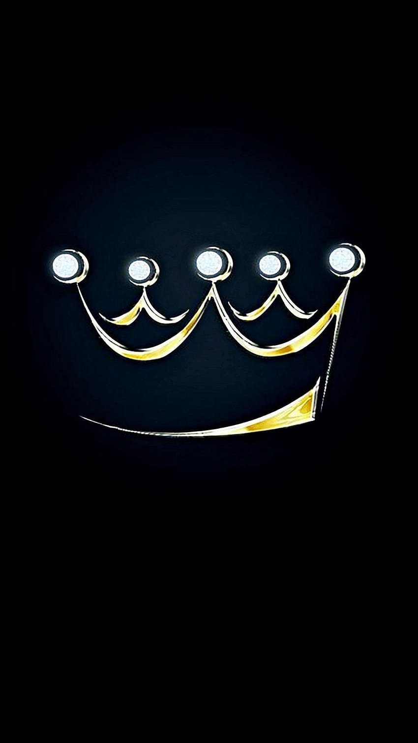 Azlina auf SCHWARZ. Android schwarz, iPhone, rosa Königin, schwarze Krone HD-Handy-Hintergrundbild