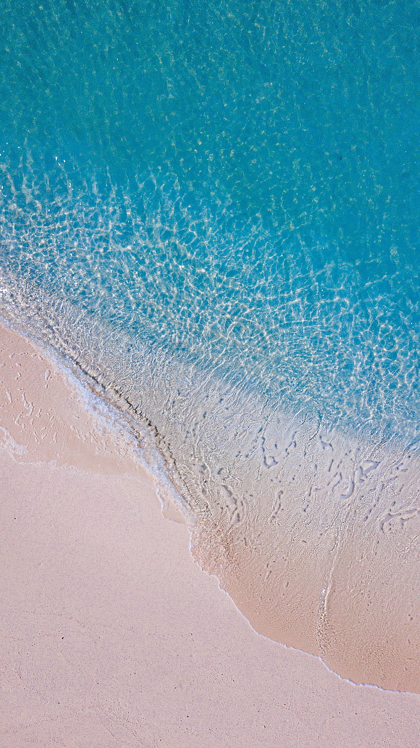 Clean and minimal, beach, drone view . Beach iphone, View , iPhone background HD phone wallpaper