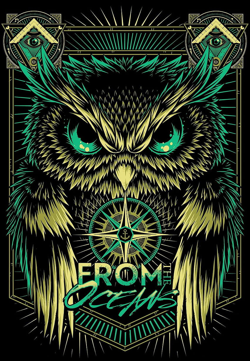 From The Oceans Owl iPhone Follow Us! Spotify//open HD phone wallpaper