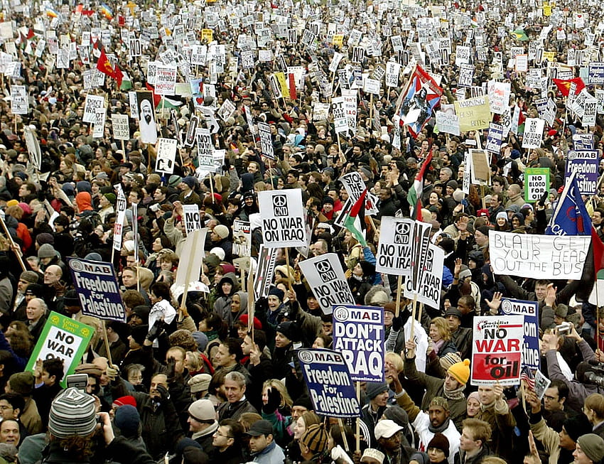 protestation, anarchie, mars, foule, signes, texte, Jr / et fond mobile, démonstration Fond d'écran HD