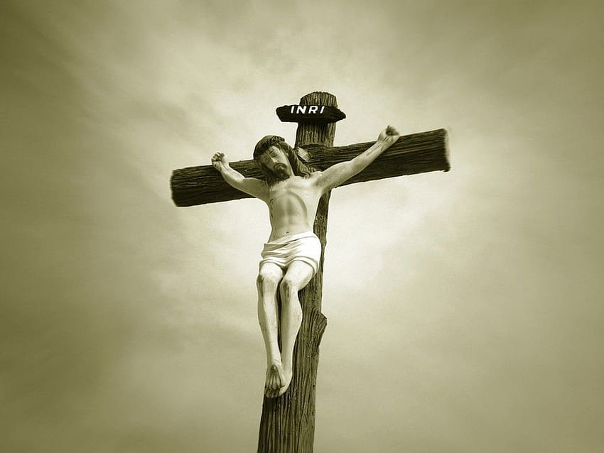 Crucifix HD wallpaper