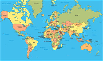 World Map Desktop Background Group 76