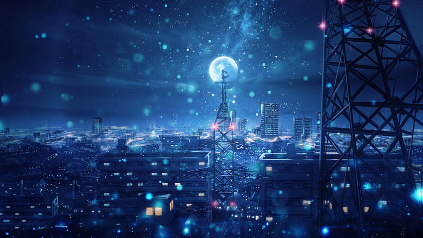 27++ Aesthetic Anime City, Chill Anime City Aesthetic papel de parede HD
