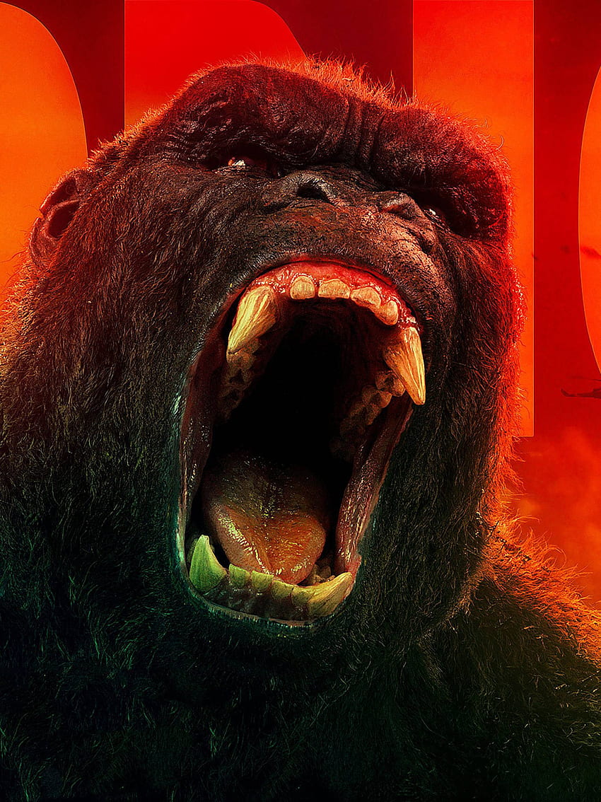 Kong Skull Island All Hail The King Godzilla Резолюция, Филми, и Предистория HD тапет за телефон