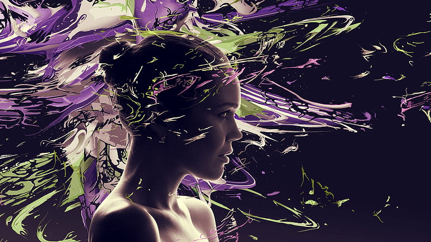 Still. Psychedelic, background, Background , Woman Psychedelic HD wallpaper