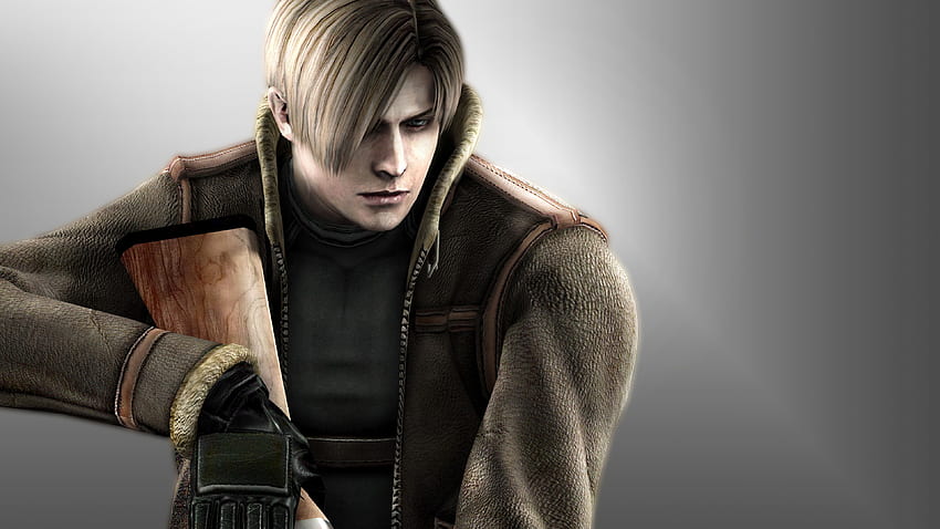 Policías สัตว์ Ganados ตัวเมีย และอย่างอื่น โครงการ Resident Evil 4, Resident Evil 4 Leon วอลล์เปเปอร์ HD