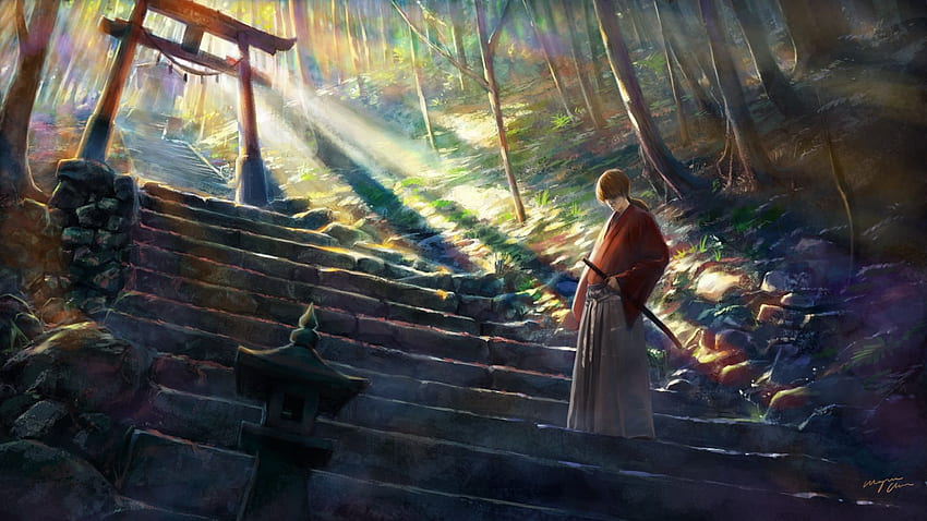 rurouni kenshin, himura kenshin, Rurouni Kenshin Movie HD wallpaper