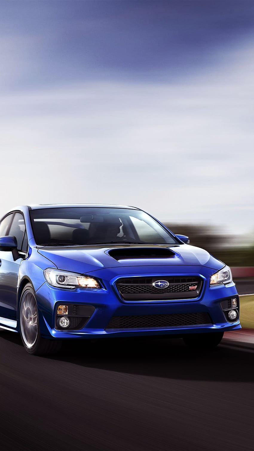 Subaru Wrx Sti Blue Movement Speed Hd Phone Wallpaper Pxfuel