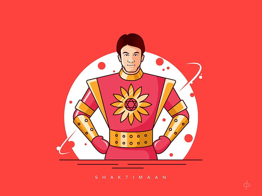 Shaktimaan - A3 Poster - Frankly Wearing