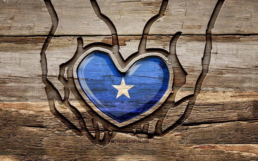 Обичам Сомалия, , дървени резбовани ръце, Ден на Сомалия, Сомалийско знаме, Знаме на Сомалия, Грижи се за Сомалия, творчество, Сомалийско знаме, Сомалийско знаме в ръка, дърворезба, африкански страни, Сомалия HD тапет
