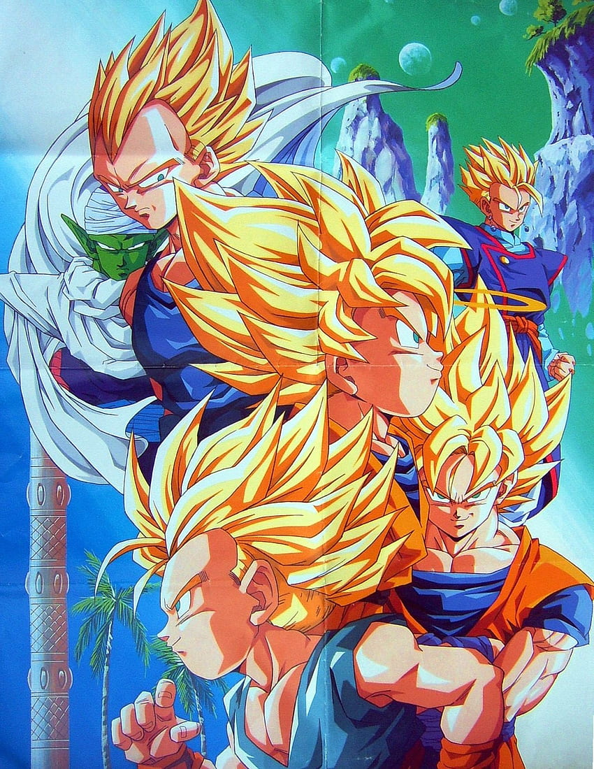 80s & 90s Dragon Ball Art  Dragon ball art, Dragon ball, Dragon ball z