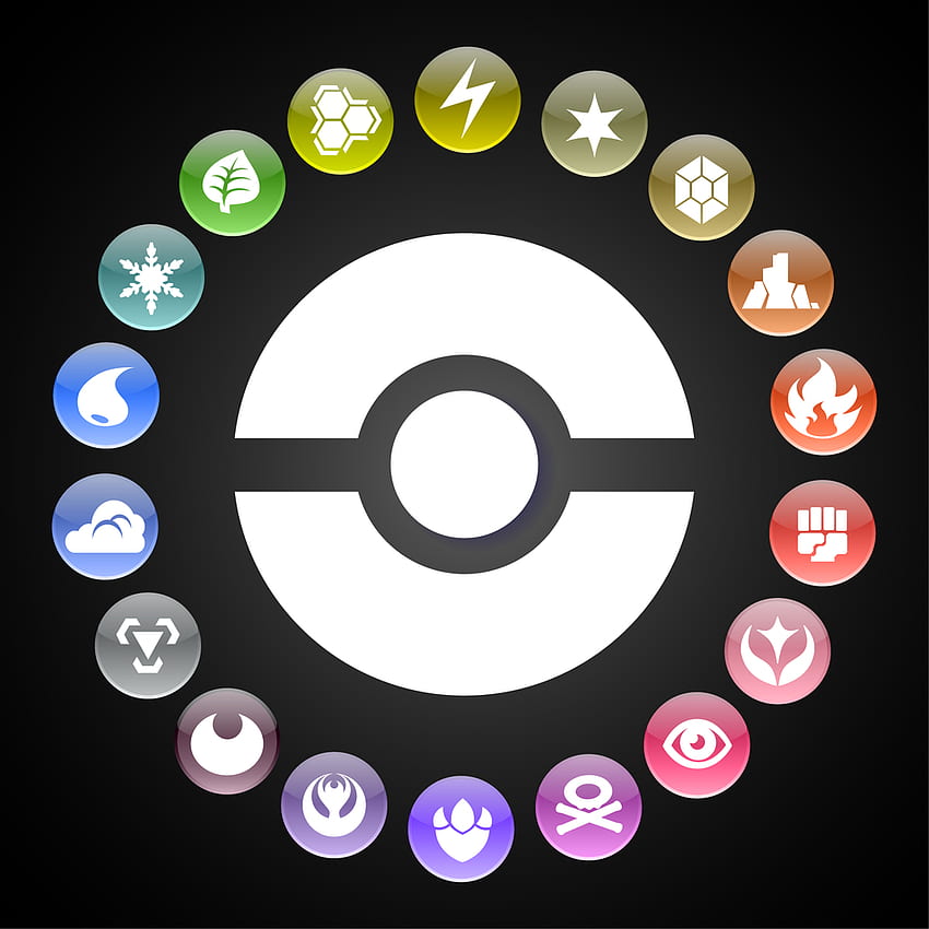 luizvc's Custom Pokemon Type Symbols