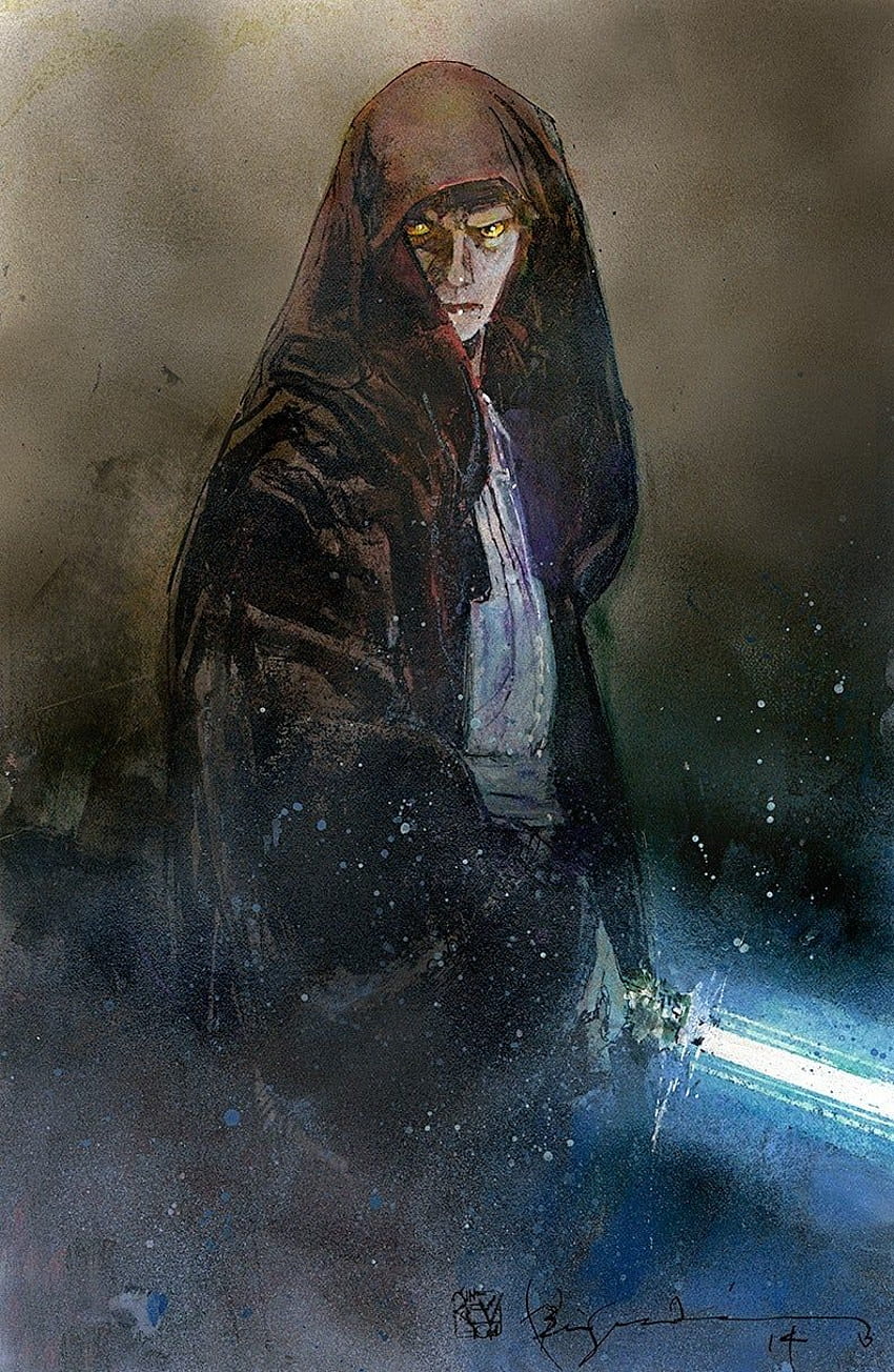 Anakin Skywalker di Bill Sienkiewicz: Guerre stellari Sfondo del telefono HD