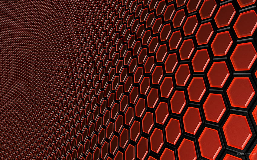 Fibra de carbono vermelha, fibra de carbono brilhante papel de parede HD