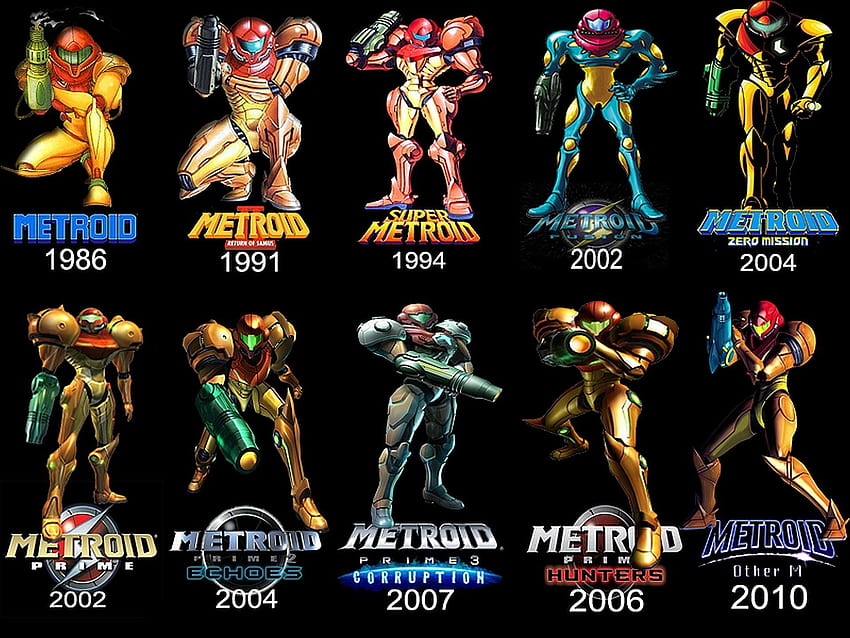 Metroid Prime Hunters и предистория, Metroid Fusion HD тапет
