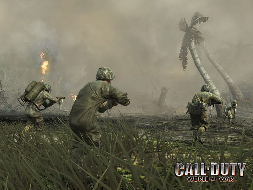 Call Of Duty 4, American Modern Battle HD wallpaper