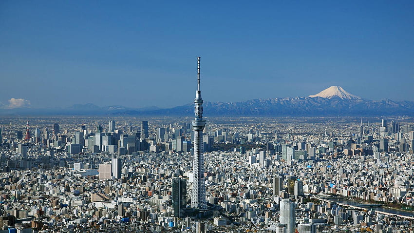 Skytree & Around. O guia oficial de viagens de Tóquio, GO TOKYO papel de parede HD