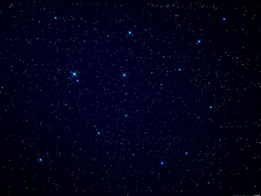 Céu noturno, fundo de estrelas, céu negro papel de parede HD
