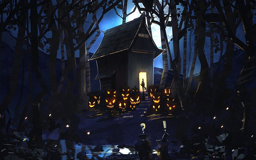 Halloween 1600 x 900, Abstract Halloween HD wallpaper | Pxfuel