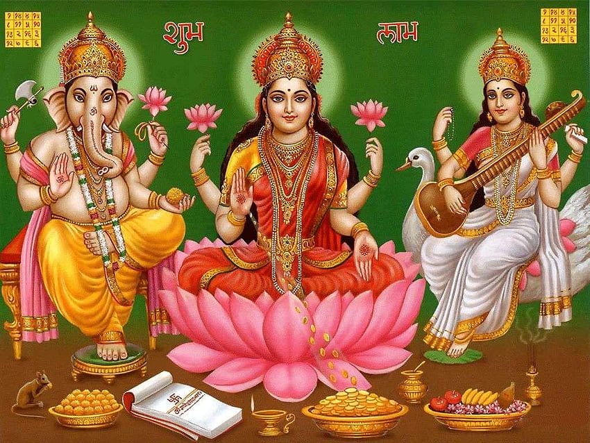 Hindu God - Group, Hindu Goddess HD wallpaper