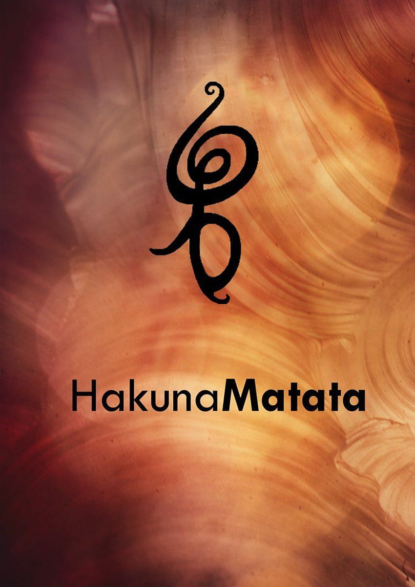 Symbol Hakuna Matata Tapeta na telefon HD