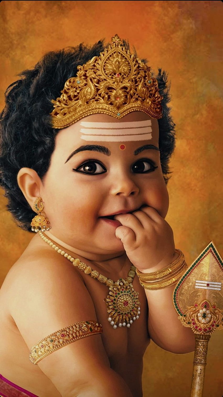 Lord Murugan Animierte Ideen. Lord Murugan, Lord Murugan, Lord Shiva-Familie, Baby Lord Murugan HD-Handy-Hintergrundbild