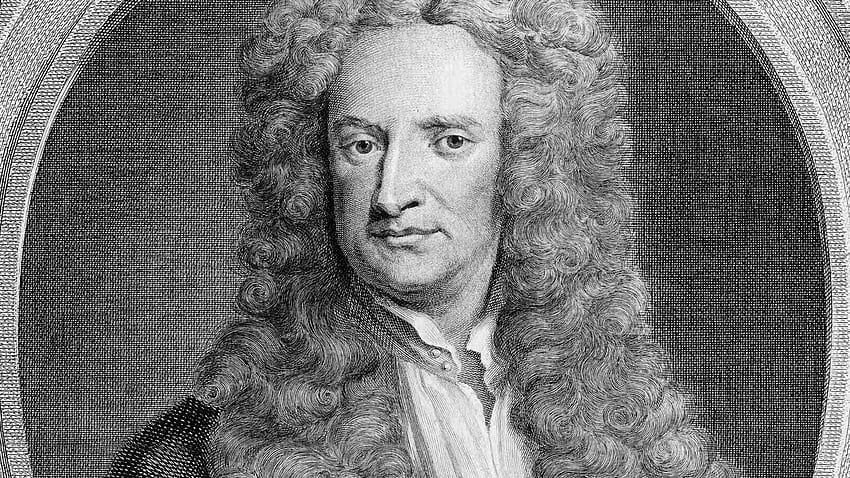 A lei da gravitação universal de Isaac Newton, Sir Isaac Newton papel de parede HD