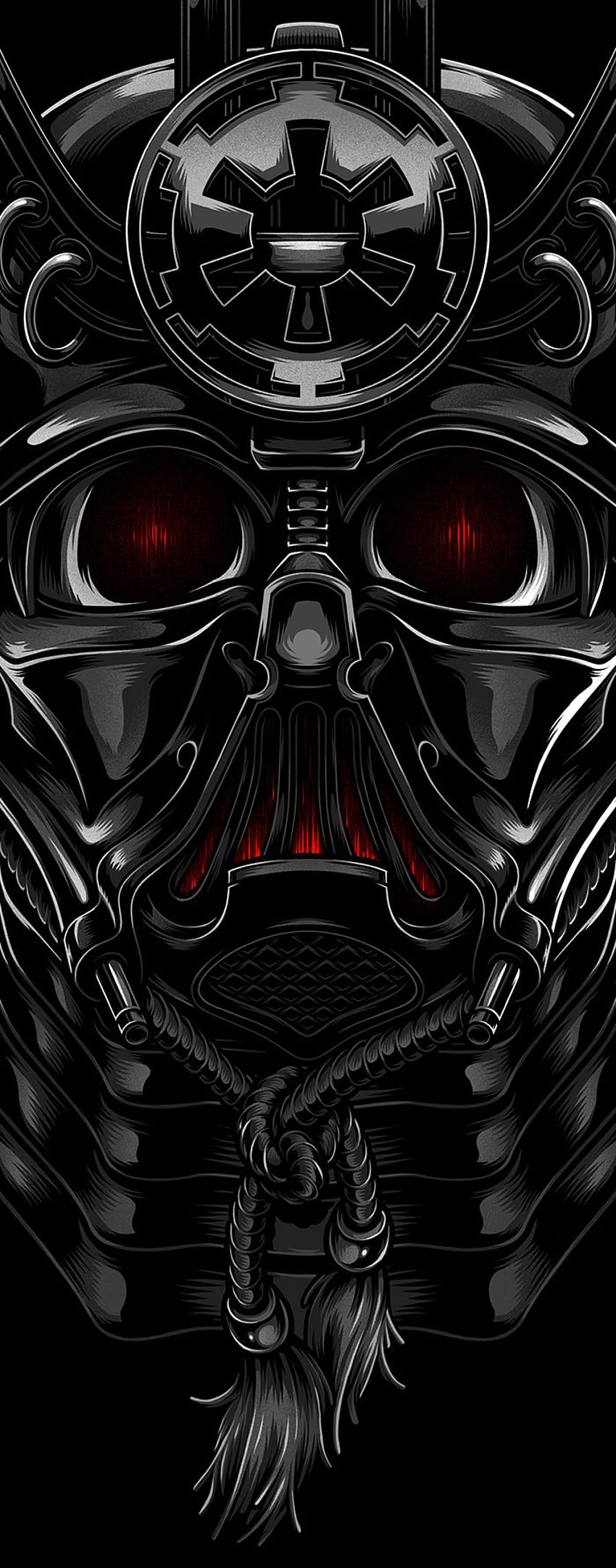 Darth Vader Samurai-Version. Krieg der Sterne. Samurai, Dart HD-Handy-Hintergrundbild