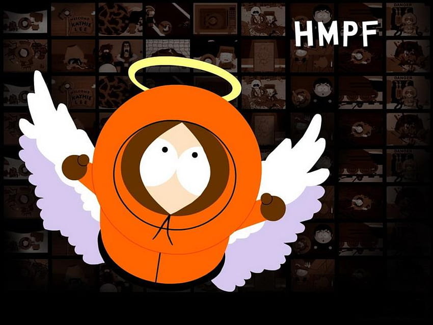 Kenny from South Park, kenny, orang, south park, south, park, aww HD wallpaper