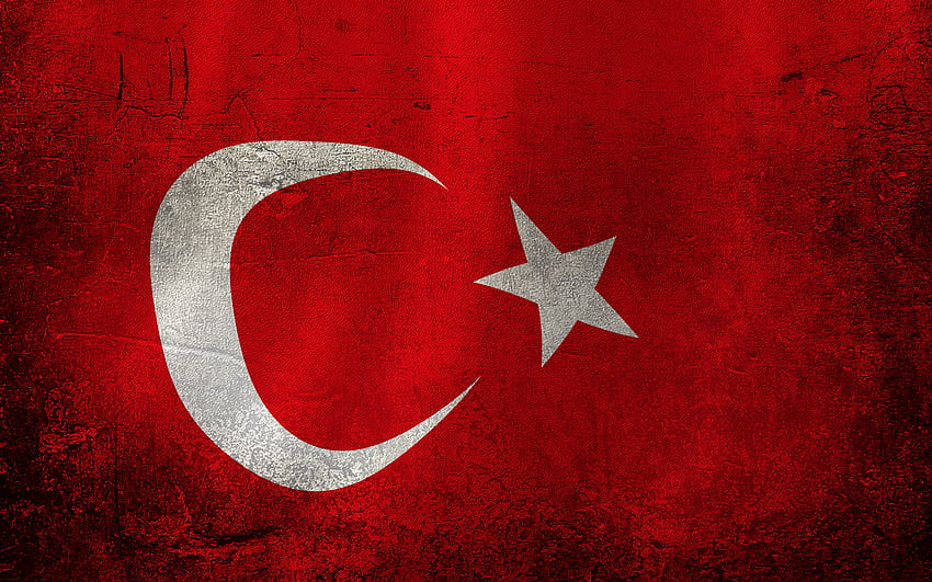 Flaga Turcji, Turcja, świat, patriotyczne, flaga, kraj Tapeta HD