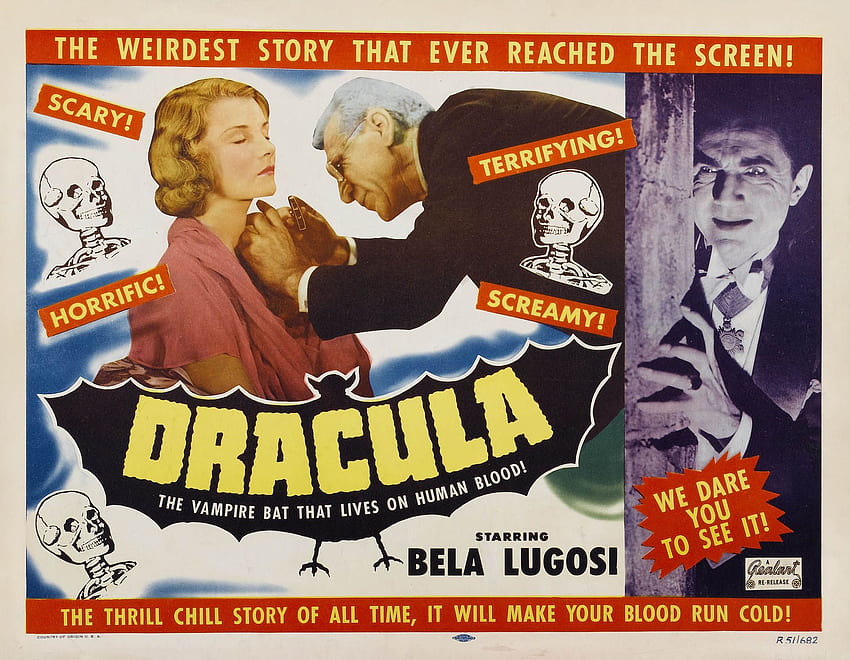 Dracula 2 - Vintage 1930s Movie Posters HD wallpaper