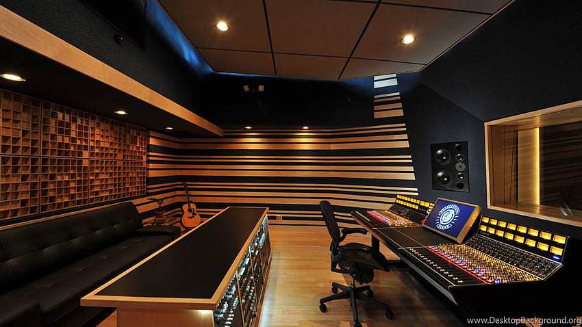 Top Music Recording Studio Background HD wallpaper
