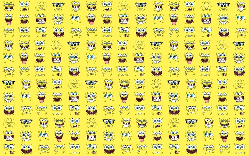 Cute Spongebob, SpongeBob Face HD wallpaper