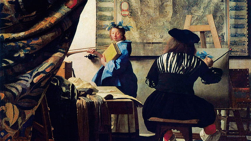 Vermer. Vermeer, Johannes Vermeer Sfondo HD