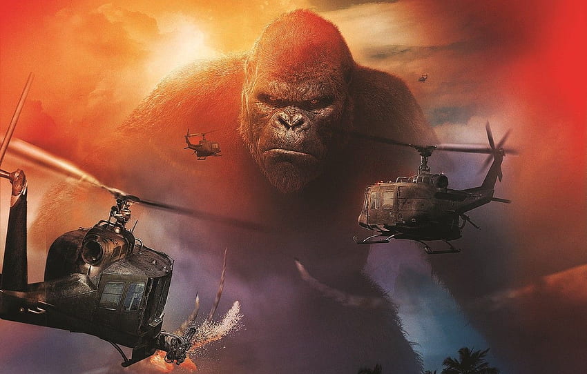 La película, Película, Kong: Skull Island, King Kong fondo de pantalla
