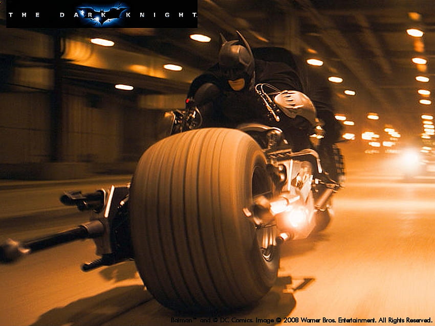 Film del Cavaliere Oscuro, Batman Bike Sfondo HD