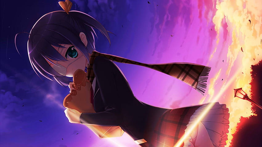 Anime Love, Chunibyo & Other Delusions Rikka Takanashi HD wallpaper