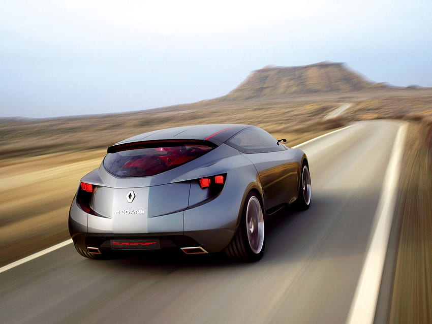 Renault Megane Coupe Concept, рено, концепция, купе, меган HD тапет