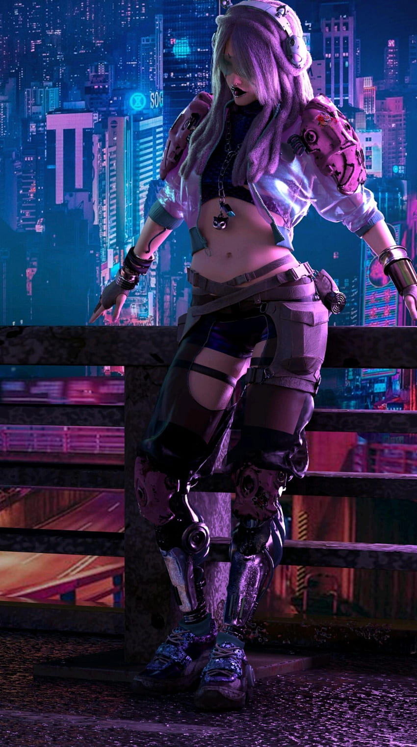 Cyberpunk for Android, Cyberpunk Warrior HD phone wallpaper | Pxfuel