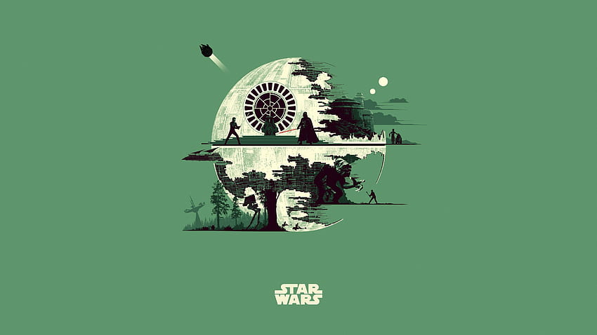 Star Wars Skywalker Saga Minimal , Filme , , und Hintergrund, 5120 x 2880 Star Wars HD-Hintergrundbild