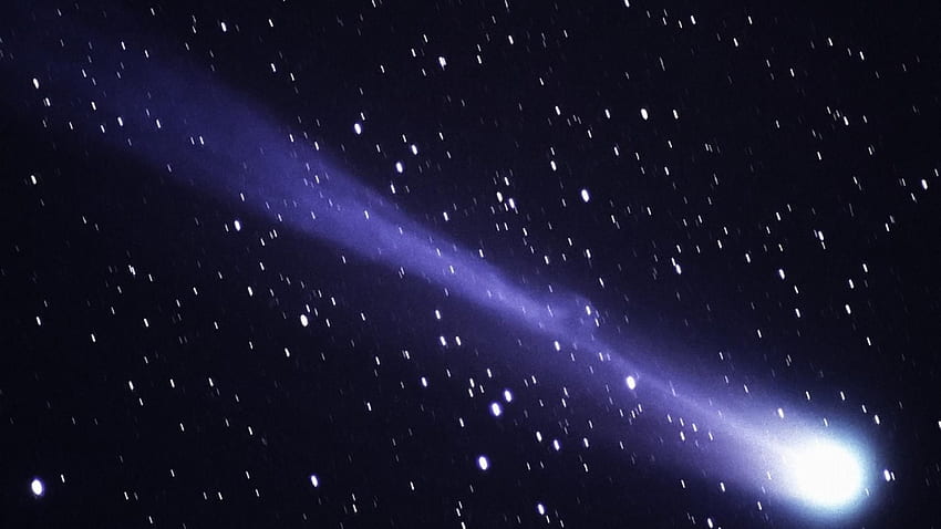 Nocne gwiazdy kometa skyscapes niebo hyakutake Tapeta HD