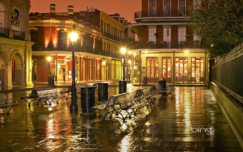 French Quarter, French Architecture HD wallpaper