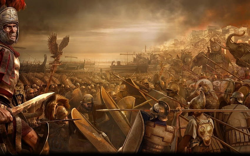Rome Total War Sega Fantasy Roman Army Warrior Warriors Battle High HD wallpaper